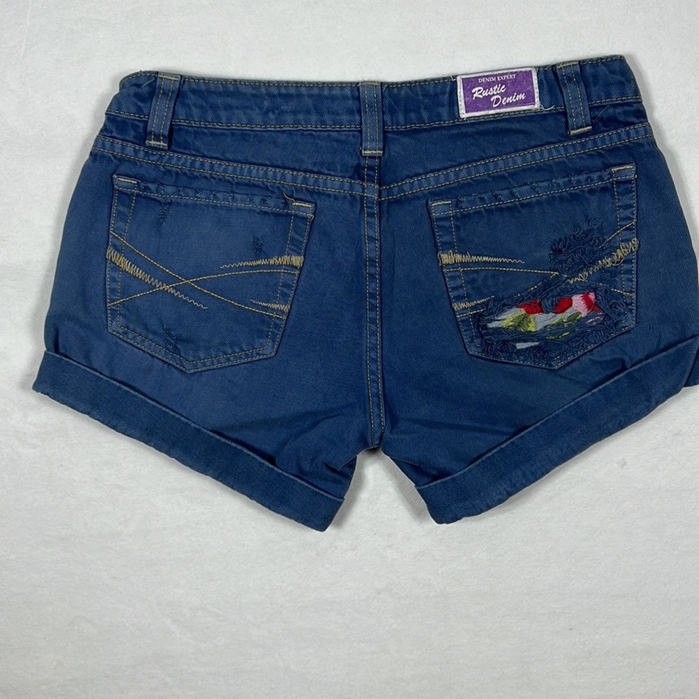 Rustic Denim Shorts
